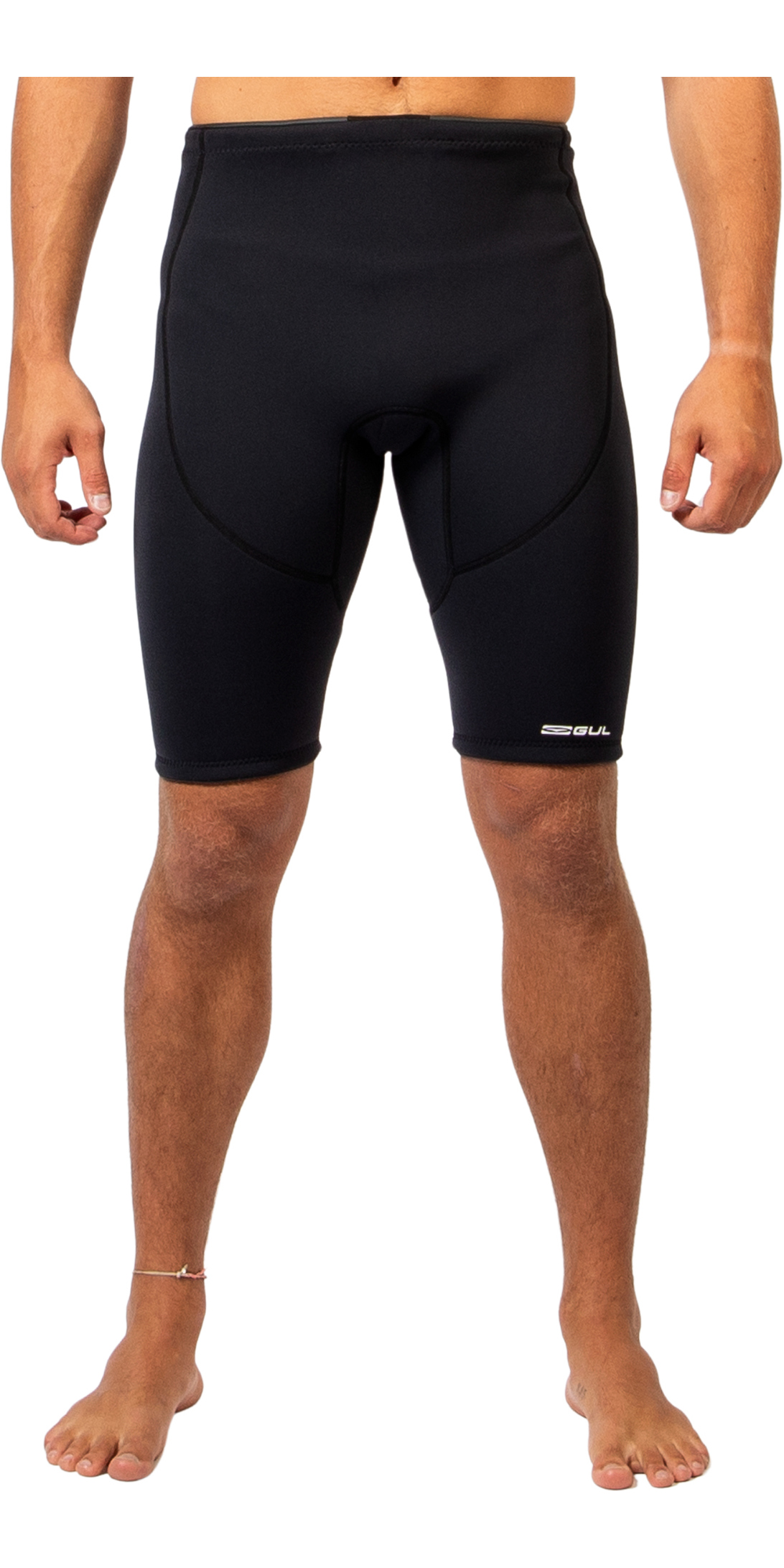 2025 Gul Mens Response Natur 2mm Wetsuit Shorts RE8302-BKBK - Black